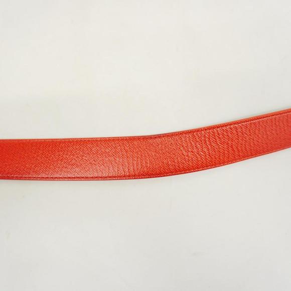 Louis Vuitton Belt Monogram Suntulle M9498 Brown Red Men's Women's - Picture 4 of 6